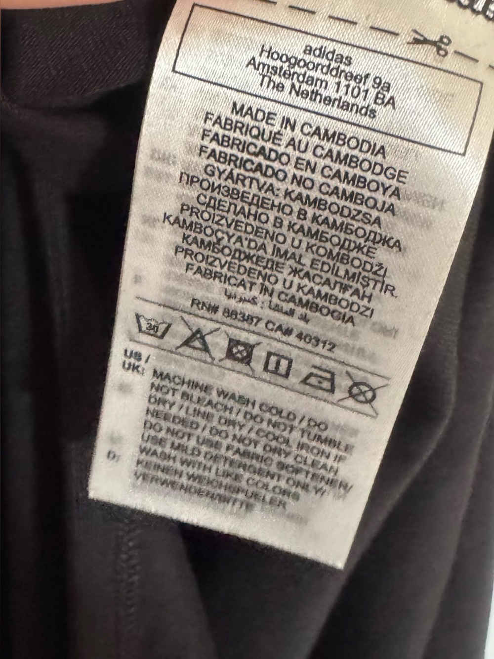 Adidas Plus 4X  Adicolor Classics 3-Stripe V-Neck Maxi Dress Black & White - Picture 5 of 10